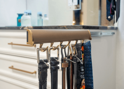 Pull Out Belt Rack