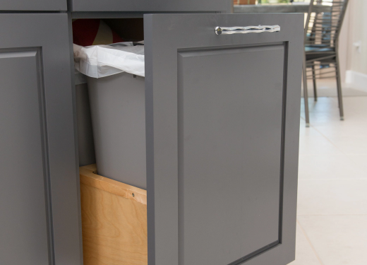 Hidden Garbage Drawer 1