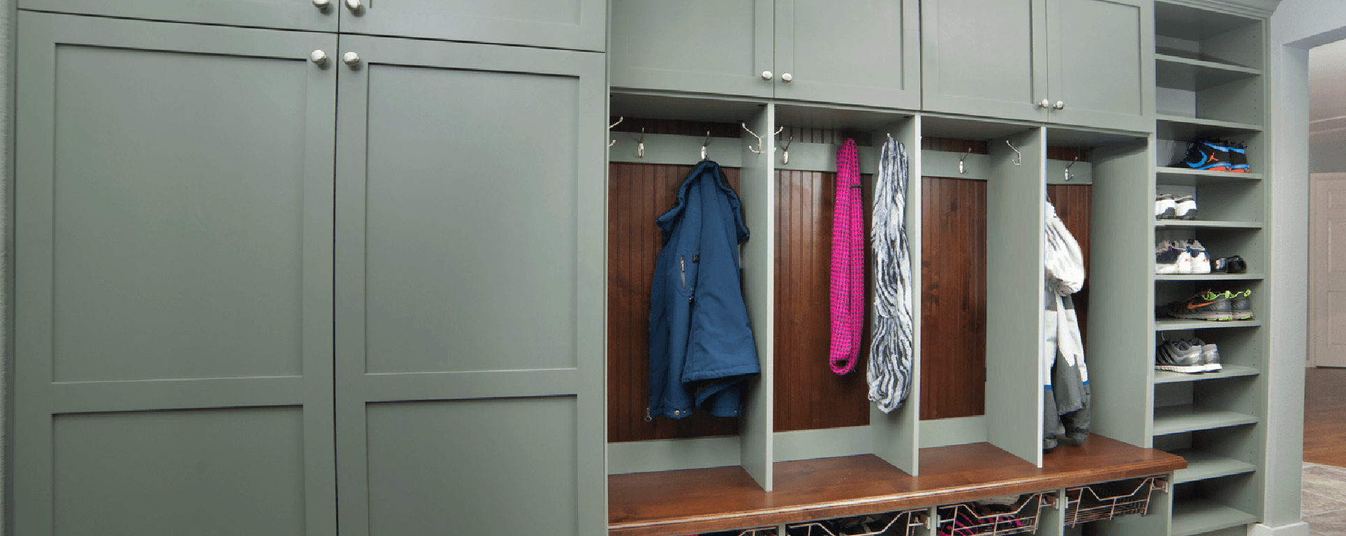 mudroom storage solutions